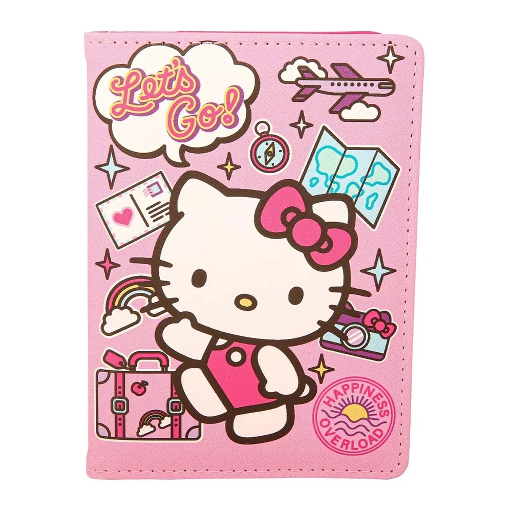 New Hello Kitty Passport Holder
Secures passport while traveling
4.125in.X 5.625